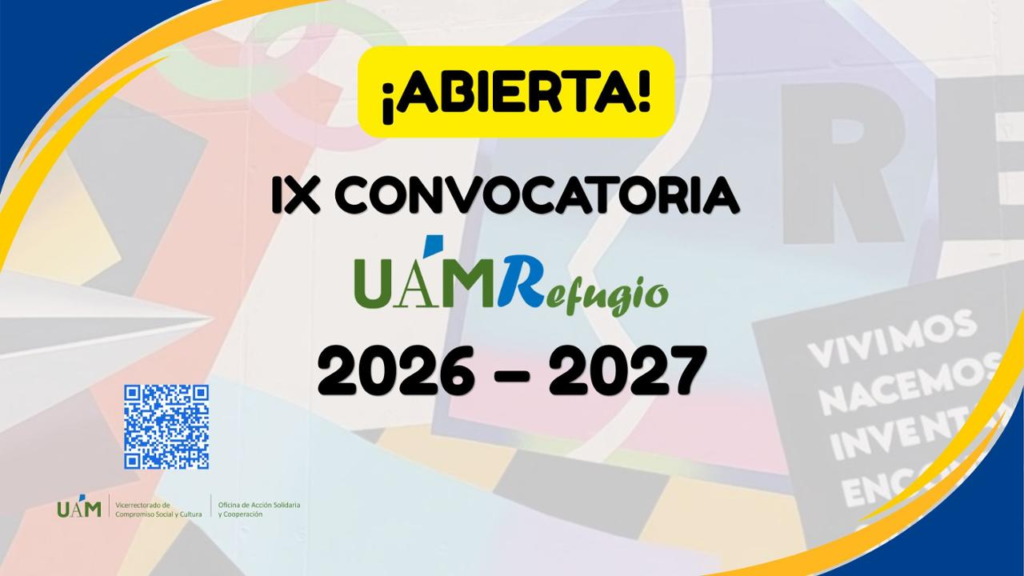 Abierta la IX Convocatoria UAM Refugio 2026/2027